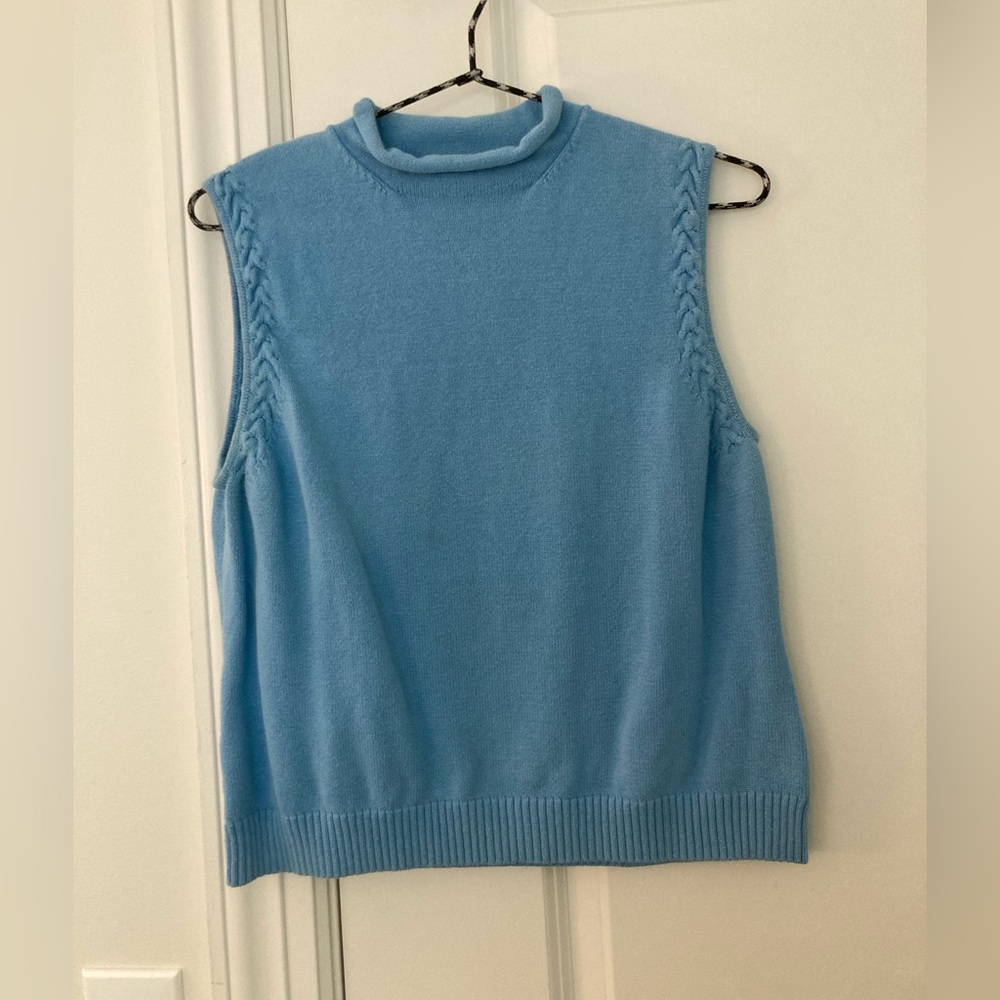 IZOD cropped sweater vest